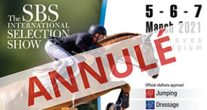Cancellation of sBs stallion expertise 2021