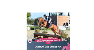 Eventing 3yo championship for Junior des Loges