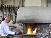 Learning about the farrier’s craft